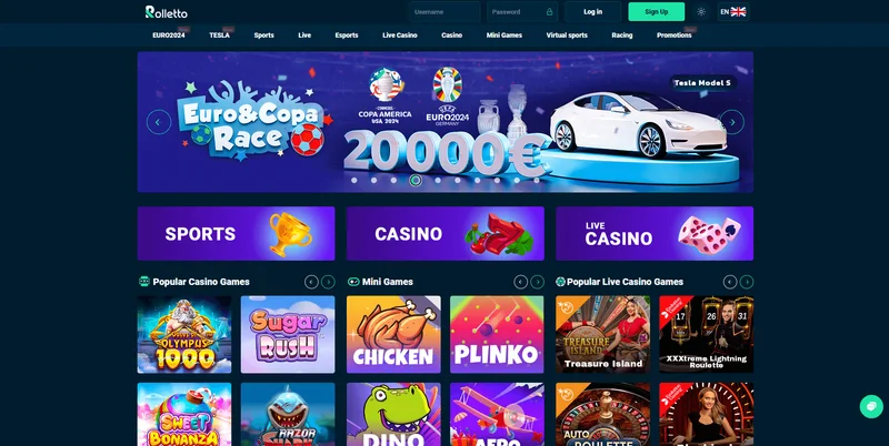 Rolletto Bonus Offers and Promotions