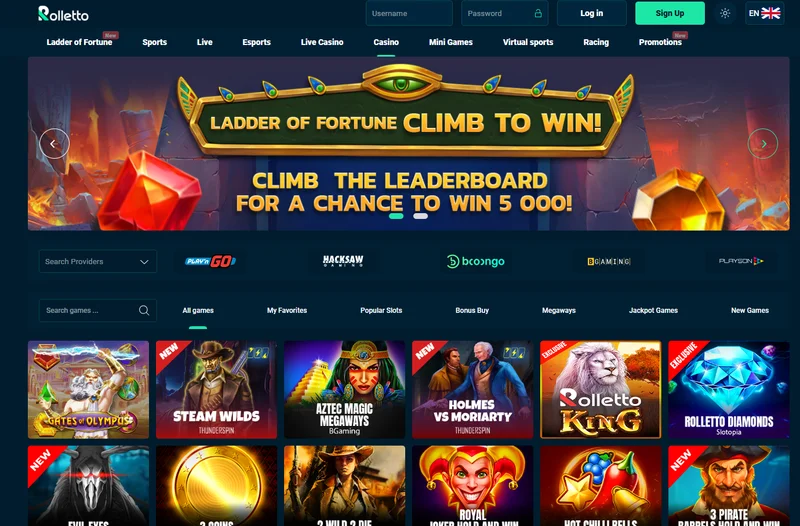 Rolletto Mobile Casino - Play on Any Device